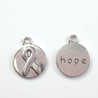 Cancer Tie/Hope Medal Pendant