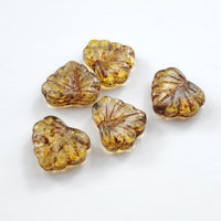 Leaf Czech Crystal Beads