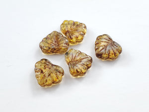 Leaf Czech Crystal Beads