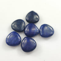 Lapis Lazuli Heart Beads
