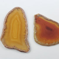 Natural Agate Slices Pendants
