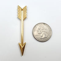 Arrow Gold Filled Pendant