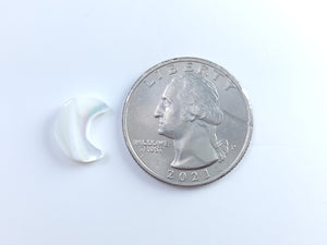 Moon Freshwater Shell Spacer