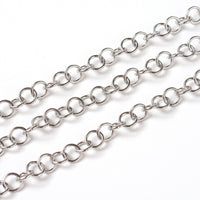 Stainless Steel Rolo Chain
