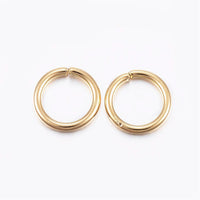 6mm Stainless Steel Jump Rings (20pcs)