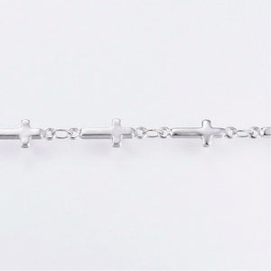 Cross Stainless Steel Chain