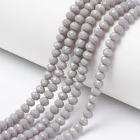4mm Rondelle Glass Beads Strand
