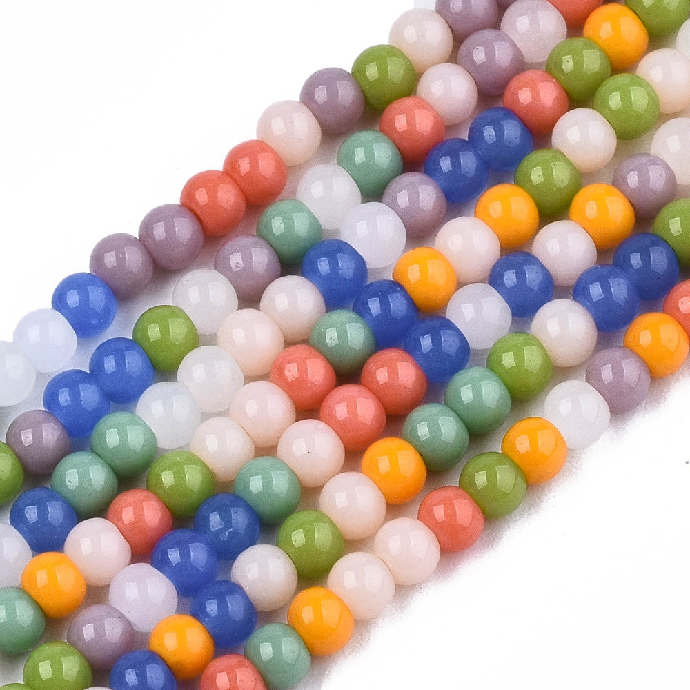 2mm Normal Glass Beads Strand