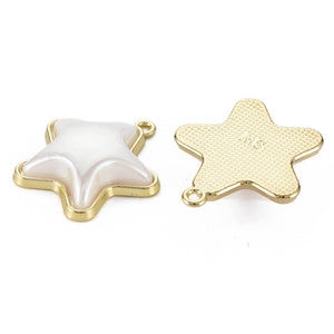 Star With Pearl Pendant