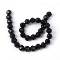 10mm Normal Glass Faceted Beads Strand
