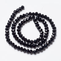 8mm Rondelle Glass Beads Strand
