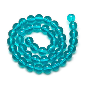 8mm Normal Glass Beads Strand