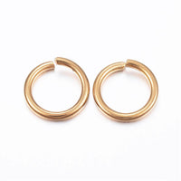 6x1.2mm Stainless Steel Jump Rings (20pcs)
