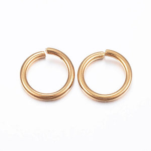 6x1.2mm Stainless Steel Jump Rings (20pcs)