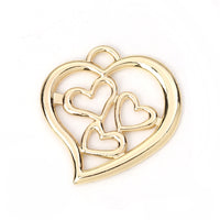 Heart Gold Plated Pendant