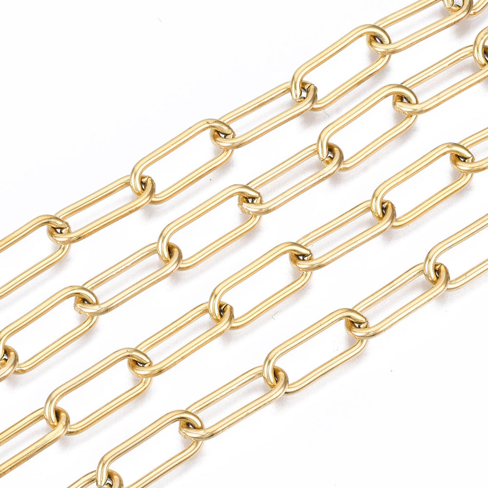 Paperclip Stainless Steel Chain