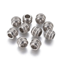 Stainless Steel Grooved Column Spacer (6mm)
