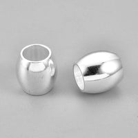 Stainless Steel Oval Spacer (6mm)
