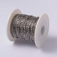 Stainless Steel Figaro Chain
