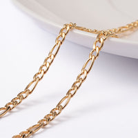 Stainless Steel Figaro Chain
