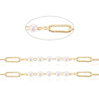 Brass Handmade Chain Gold Plated Long-Lasting