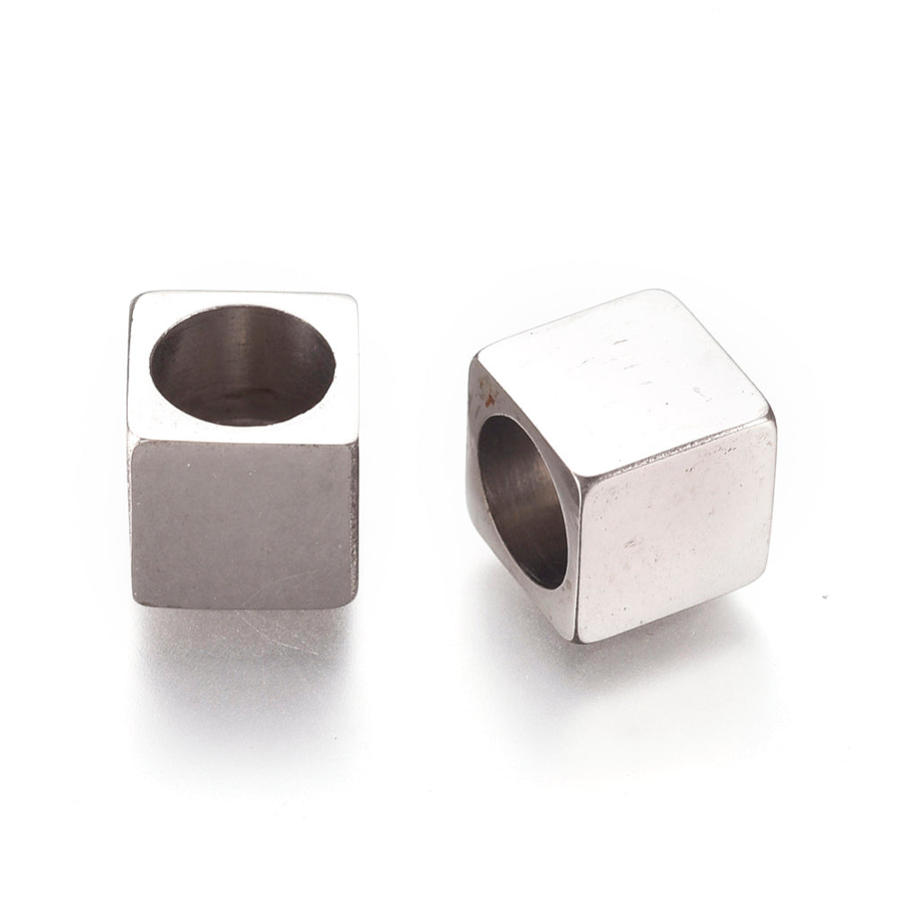 Stainless Steel Cube Spacer (6mm & 1.2mm)