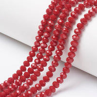 2mm Abacus Glass Beads Strand