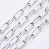 Paperclip Stainless Steel Chain
