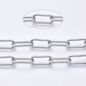 Paperclip Stainless Steel Chain